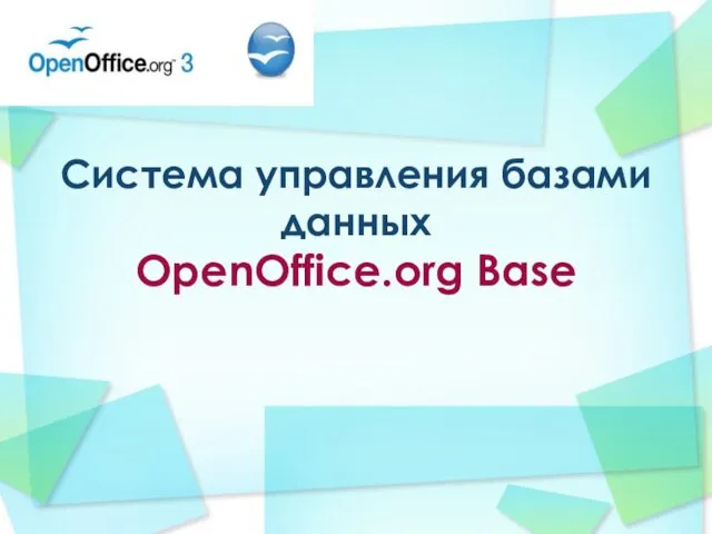 Система управления базами данных OpenOffice.org Base