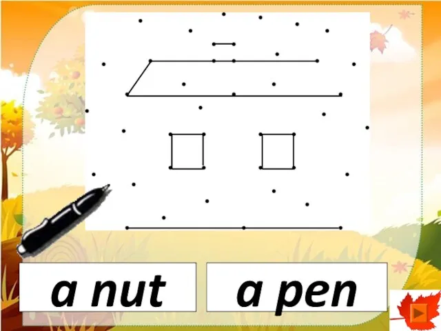 a nut a pen