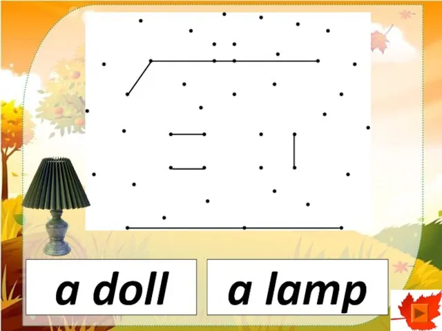 a doll a lamp