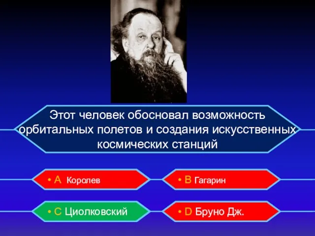 Этот человек обосновал возможность орбитальных полетов и создания искусственных космических станций •