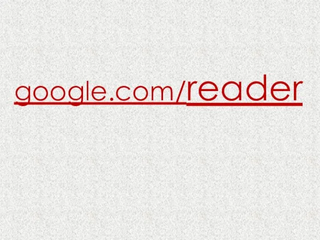 google.com/reader