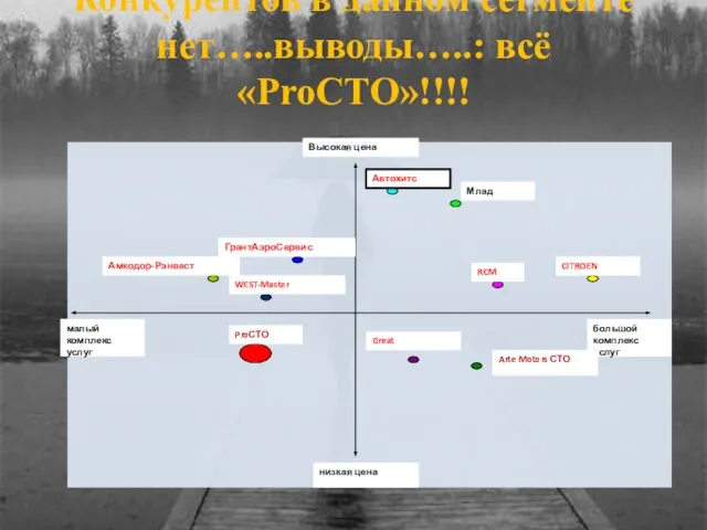 Конкурентов в данном сегменте нет…..выводы…..: всё «ProСТО»!!!!