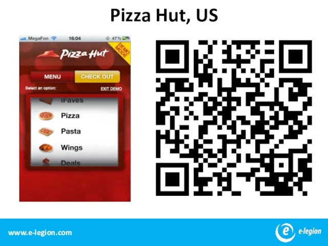 www.e-legion.com Pizza Hut, US