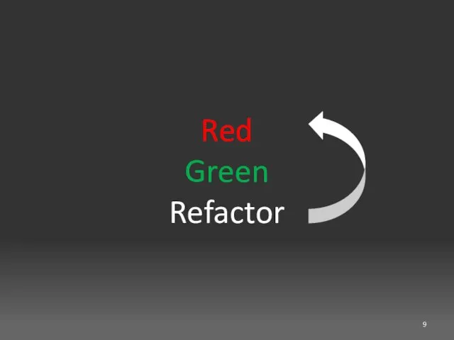 Red Green Refactor