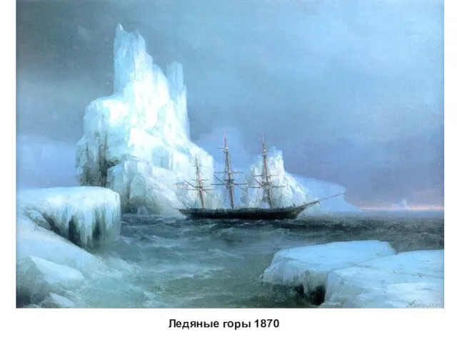 Ледяные горы 1870