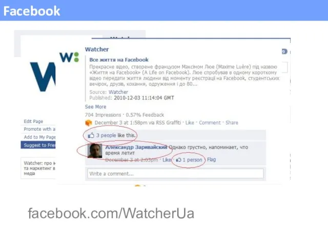 Facebook facebook.com/WatcherUa