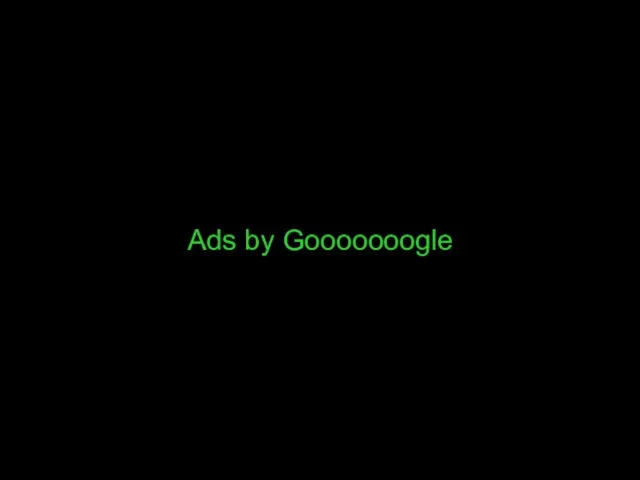 Ads by Gooooooogle