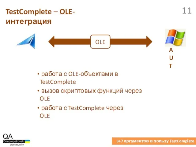 TestComplete – OLE-интеграция 3+7 аргументов в пользу TestComplete работа с OLE-объектами в