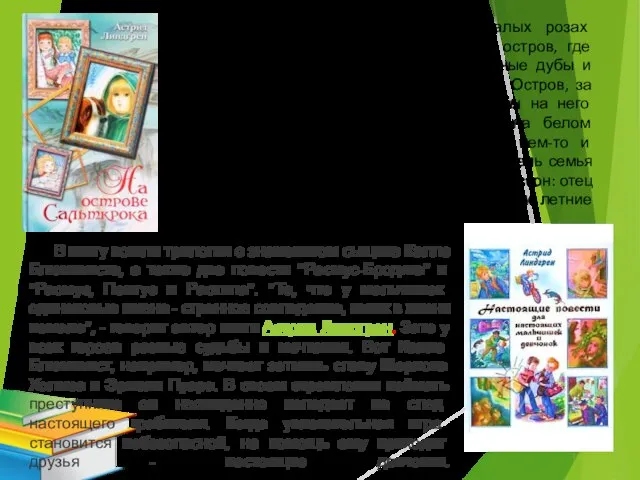 Сальткрока — это утопающий в алых розах шиповника и белых гирляндах жасмина