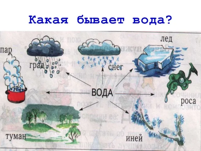 Какая бывает вода?