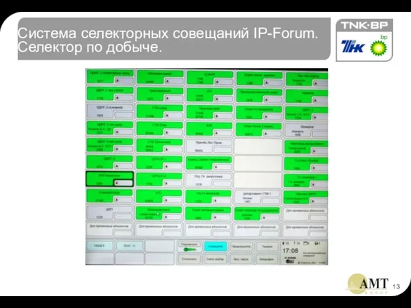 Система селекторных совещаний IP-Forum. Селектор по добыче.