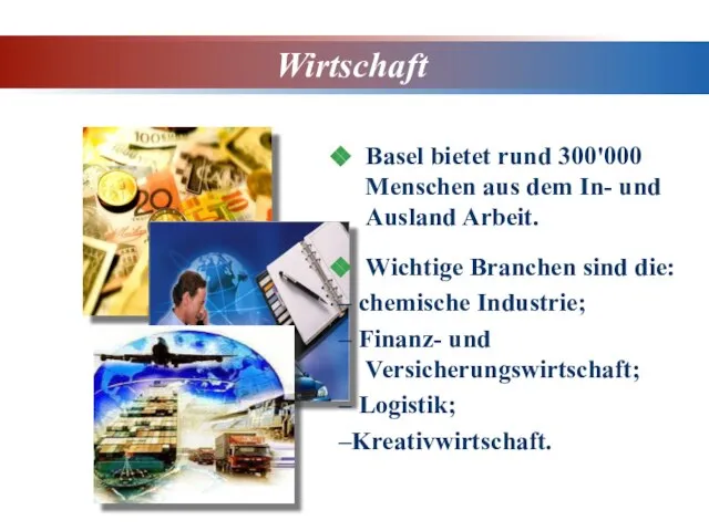 Wirtschaft Basel bietet rund 300'000 Menschen aus dem In- und Ausland Arbeit.