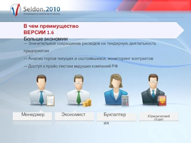 В чем преимущество ВЕРСИИ 1.6 Больше экономии — Значительное сокращение расходов на