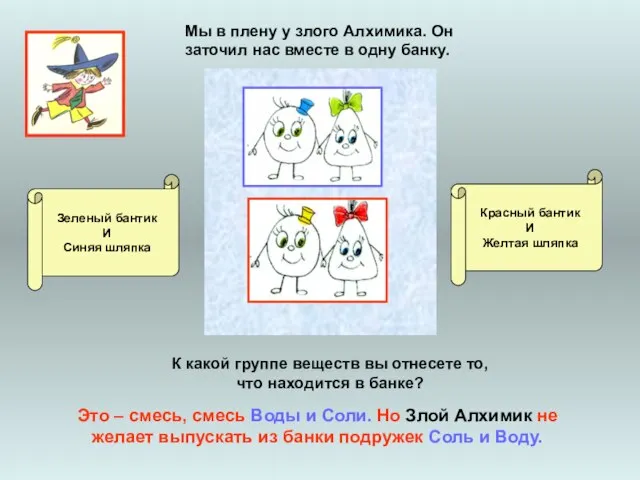 Мы в плену у злого Алхимика. Он заточил нас вместе в одну