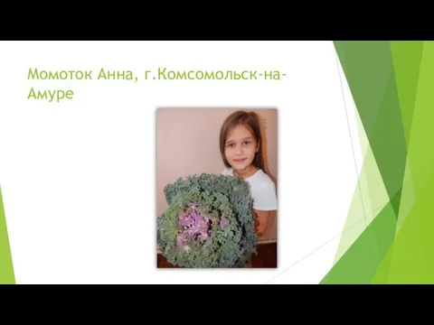 Момоток Анна, г.Комсомольск-на-Амуре