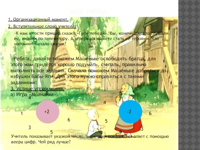 ХОД УРОКА. 1. Организационный момент. 2. Вступительное слово учителя: -К нам в