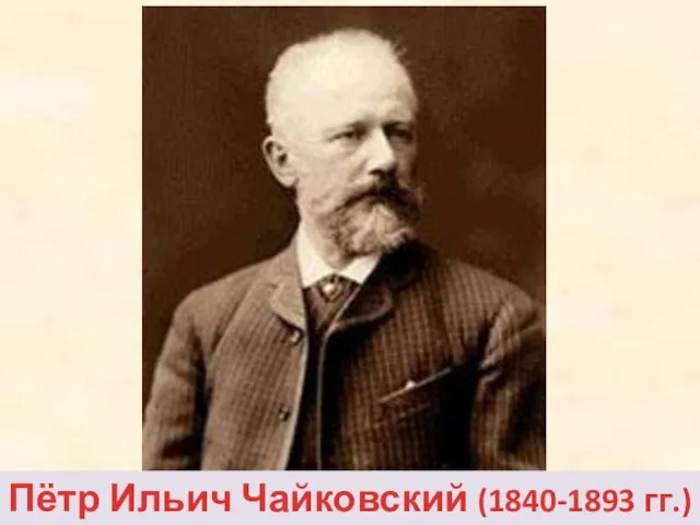 Пётр Ильич Чайковский (1840-1893 гг.)