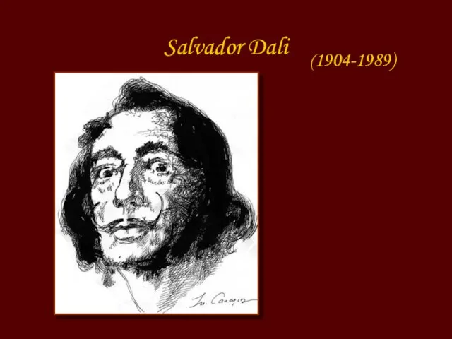 Salvador Dali (1904-1989)