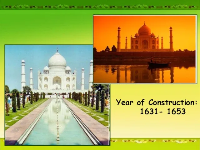 Year of Construction: 1631- 1653