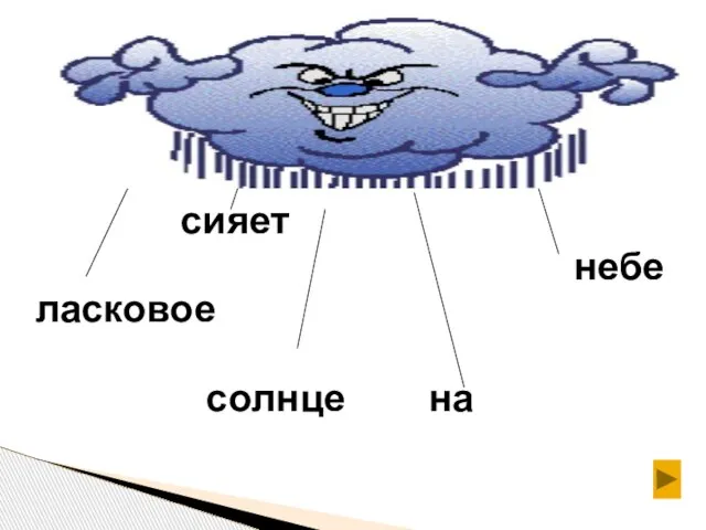 сияет небе ласковое солнце на