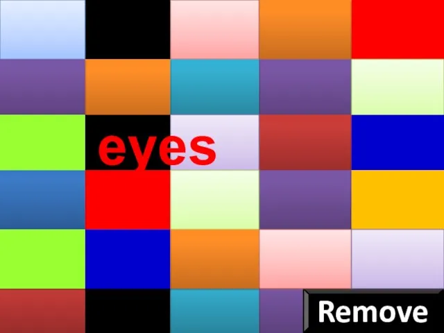 Remove eyes