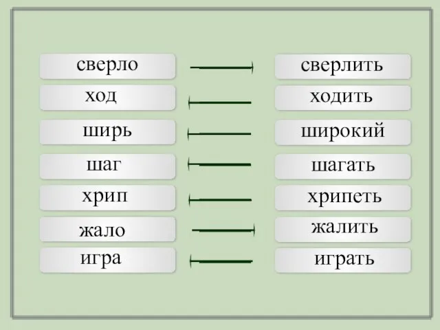 сверло ход ширь шаг хрип жало игра сверлить ходить широкий шагать хрипеть жалить играть