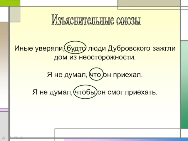 Иные уверяли, будто люди Дубровского зажгли дом из неосторожности. Я не думал,