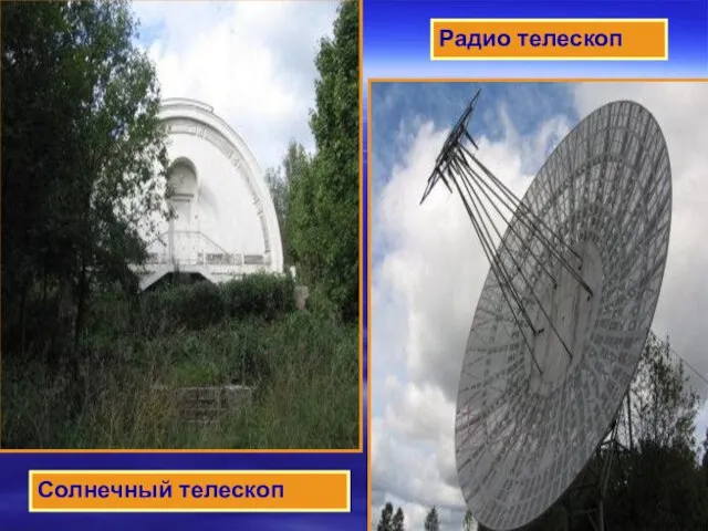 Солнечный телескоп Радио телескоп
