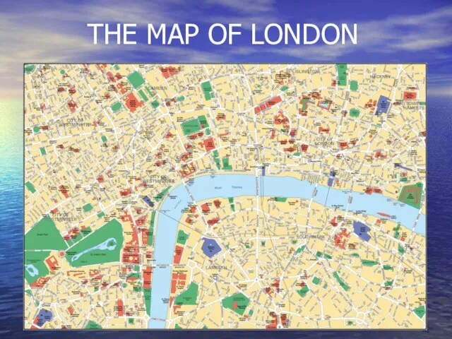 THE MAP OF LONDON