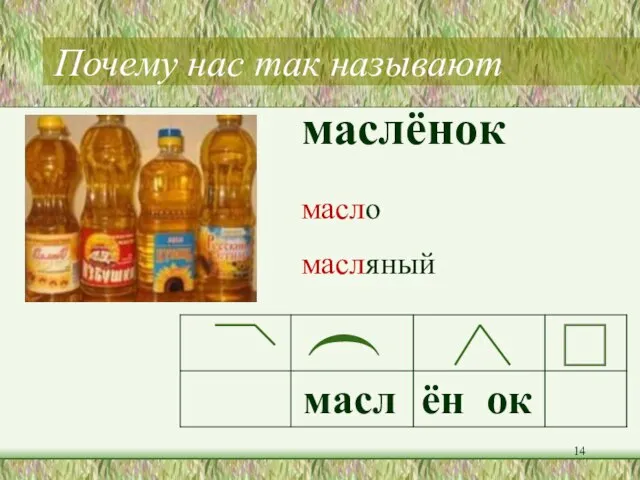 Почему нас так называют маслёнок ) масл ён ок масло масляный