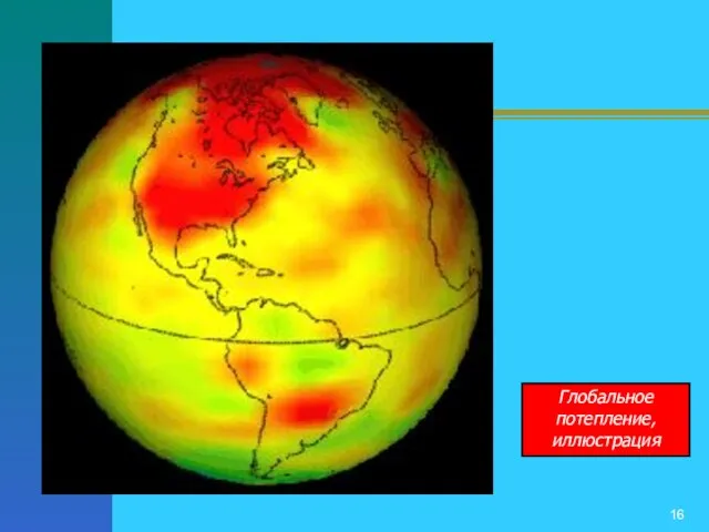 Глобальное потепление, иллюстрация