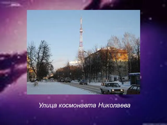 Улица космонавта Николаева