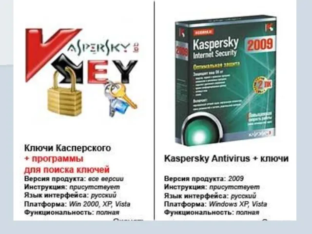 Kaspersky Internet Security 2009 Комплексная защита от всех видов вредоносных программ Проверка