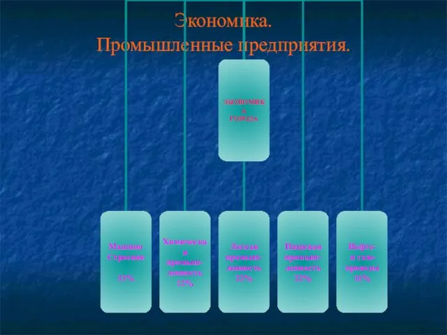 Экономика. Промышленные предприятия.