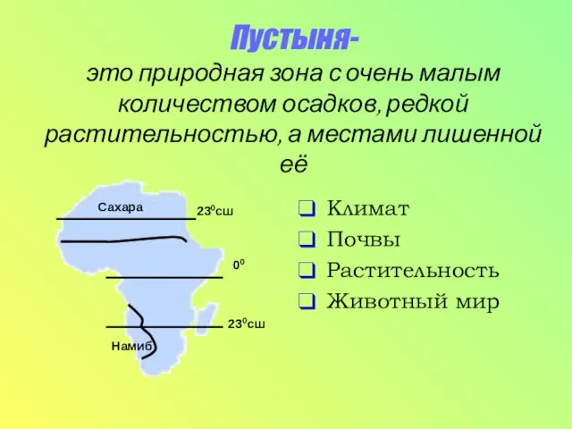 Пустыня- это природная зона с очень малым количеством осадков, редкой растительностью, а