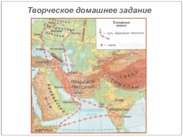 Творческое домашнее задание