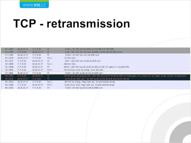 TCP - retransmission