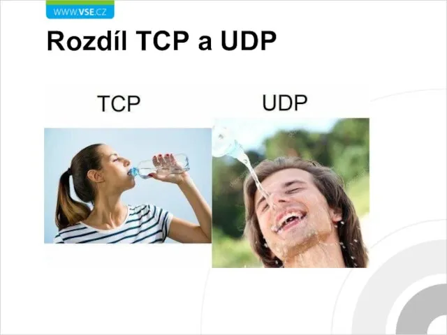 Rozdíl TCP a UDP