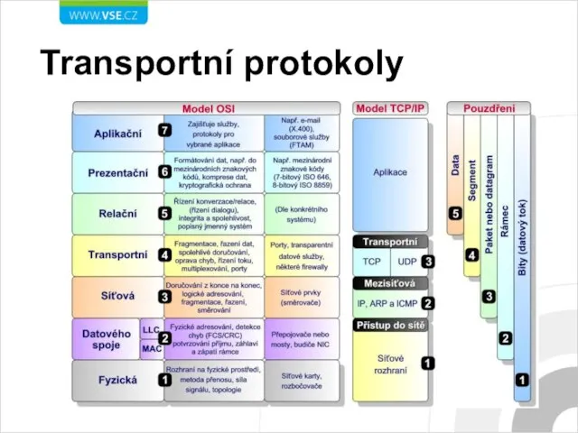 Transportní protokoly
