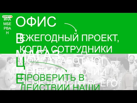 ОФИС В МАГАЗИНЕ ЕЖЕГОДНЫЙ ПРОЕКТ, КОГДА СОТРУДНИКИ ОФИСА РАБОТАЮТ ПОЛНЫЙ РАБОЧИЙ ДЕНЬ