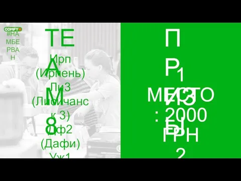 #НАМБЕРВАН TEAM 8 ПРИЗЫ Ирп (Ирпень) Ли3 (Лисичанск 3) Дф2 (Дафи) Уж1