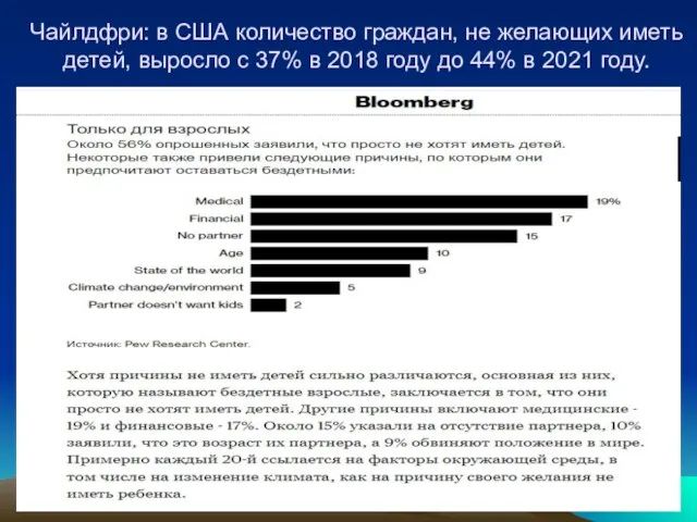 Чайлдфри: в США количество граждан, не желающих иметь детей, выросло с 37%