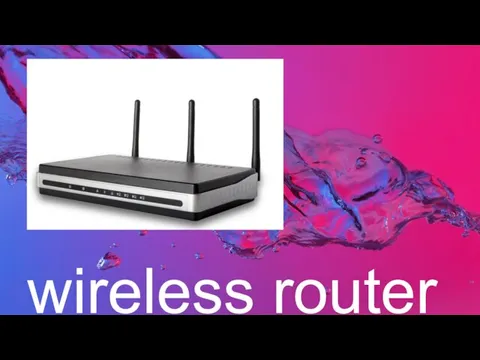 wireless router