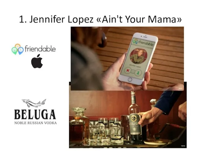 1. Jennifer Lopez «Ain't Your Mama»