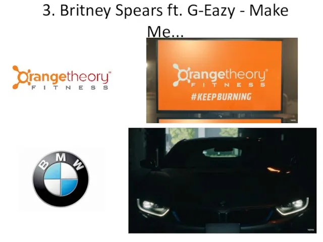 3. Britney Spears ft. G-Eazy - Make Me...