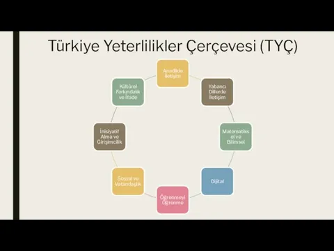 Türkiye Yeterlilikler Çerçevesi (TYÇ)