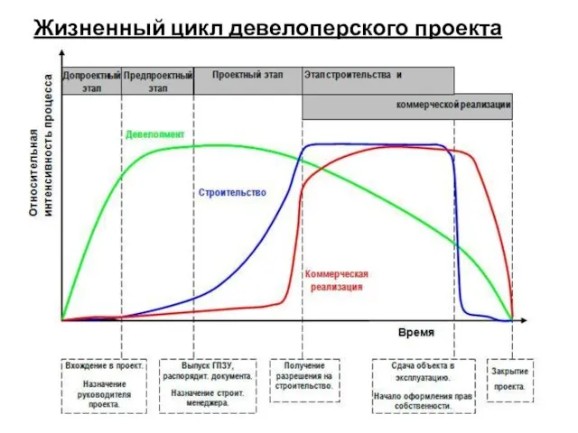 Жизненный цикл девелоперского проекта