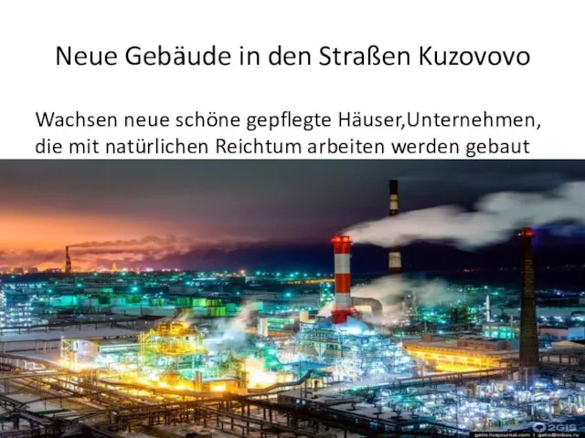 Neue Gebäude in den Straßen Kuzovovo Wachsen neue schöne gepflegte Häuser,Unternehmen, die