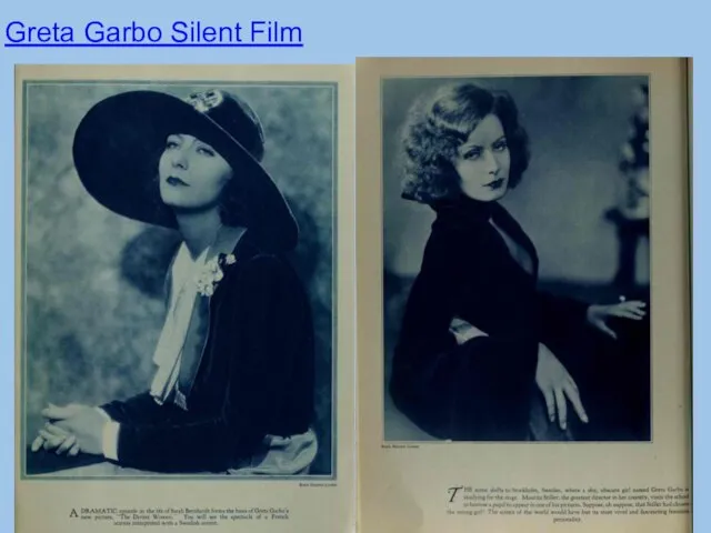 Greta Garbo Silent Film