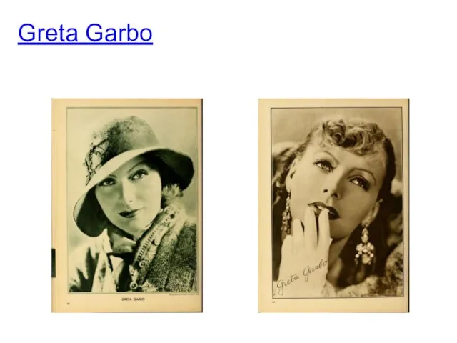 Greta Garbo